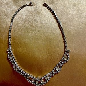 Vintage Rhinestone Necklace